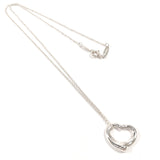 TIFFANY&Co. Necklace Open heart Elsa Peretti Silver925 Silver Women Second hand