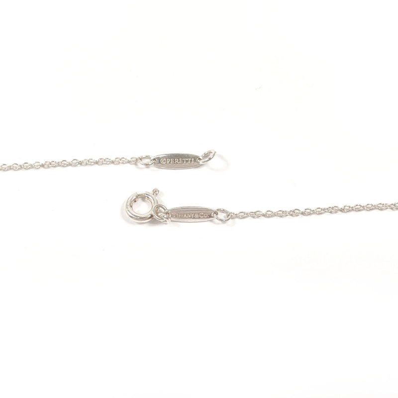 TIFFANY&Co. Necklace Open heart Elsa Peretti Silver925 Silver Women Second hand