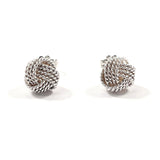 TIFFANY&Co. earring Somerset Twisted Knot Earrings Silver925 Silver Women Second hand