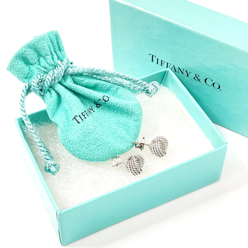 TIFFANY&Co. earring Somerset Twisted Knot Earrings Silver925 Silver Women Second hand