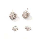 TIFFANY&Co. earring Somerset Twisted Knot Earrings Silver925 Silver Women Second hand