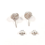 TIFFANY&Co. earring Somerset Twisted Knot Earrings Silver925 Silver Women Second hand