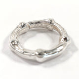 TIFFANY&Co. Ring Bamboo Silver925 #US 4 Silver Women Second hand