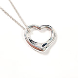 TIFFANY&Co. Necklace Open heart Elsa Peretti Silver925 Silver Women Second hand