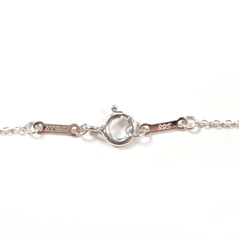 TIFFANY&Co. Necklace Open heart Elsa Peretti Silver925 Silver Women Second hand