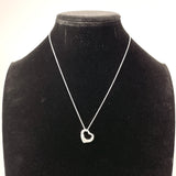 TIFFANY&Co. Necklace Open heart Elsa Peretti Silver925 Silver Women Second hand