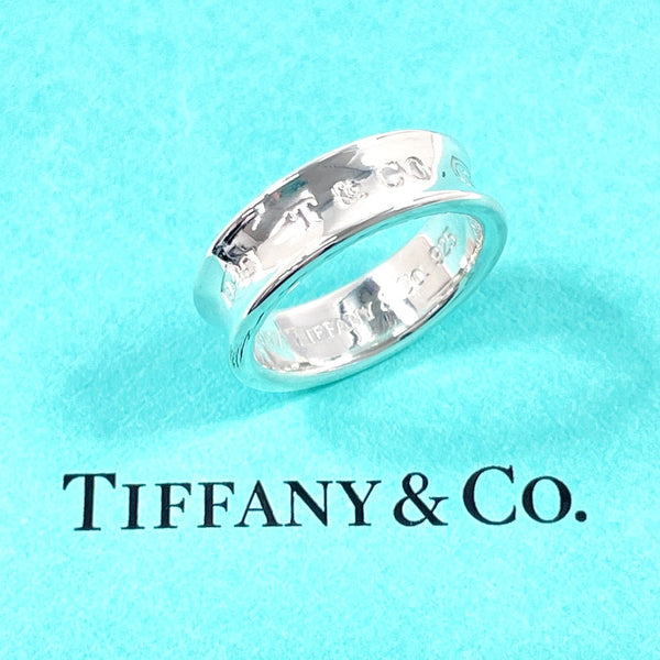 TIFFANY&Co. Ring 1837 Medium Silver925 #US 7 3/4 Silver mens Second hand