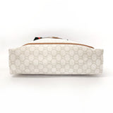 GUCCI Tote Bag Old Gucci Sherry line GG plus white Women Second hand