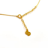 Christian Dior Necklace metal/Rhinestone gold Women Second hand