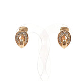 Christian Dior Earring metal/Rhinestone gold Women Second hand