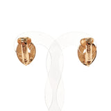 Christian Dior Earring metal/Rhinestone gold Women Second hand