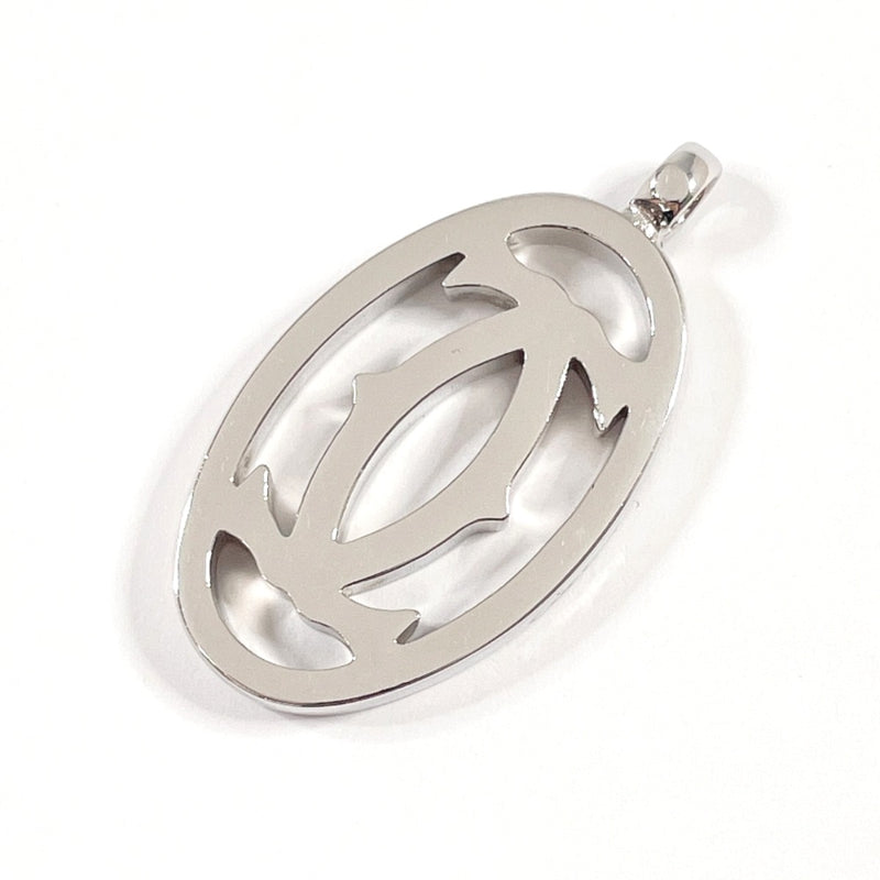 CARTIER charm T1220148 Double sea metal Silver unisex Second hand