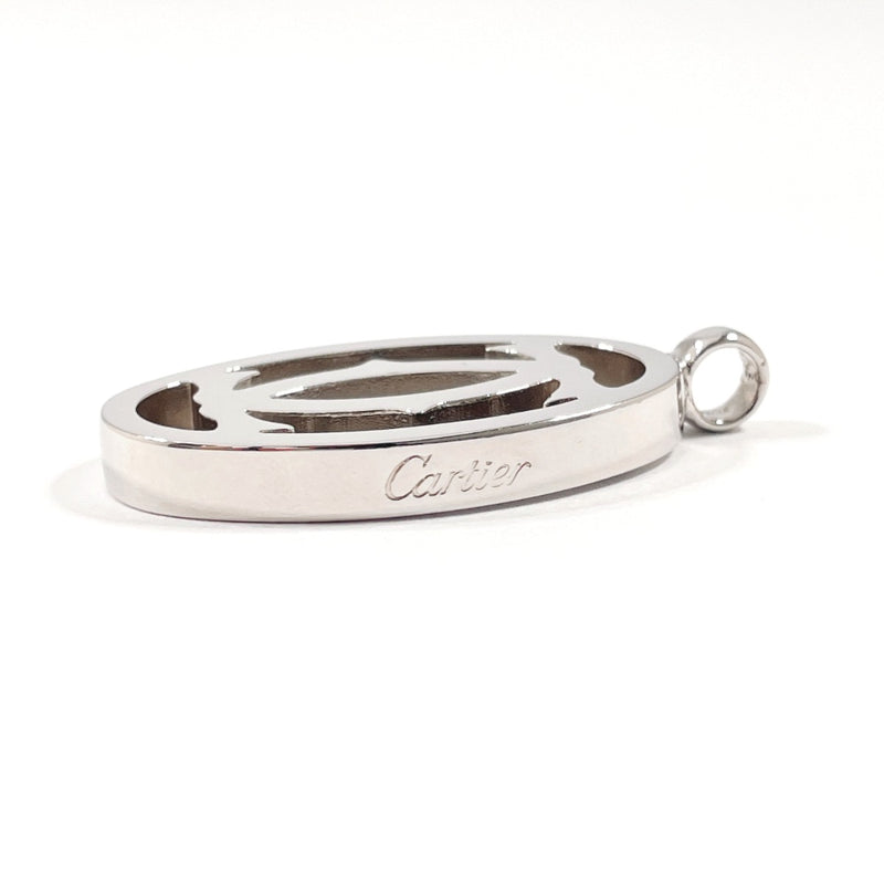 CARTIER charm T1220148 Double sea metal Silver unisex Second hand