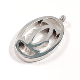 CARTIER charm T1220148 Double sea metal Silver unisex Second hand