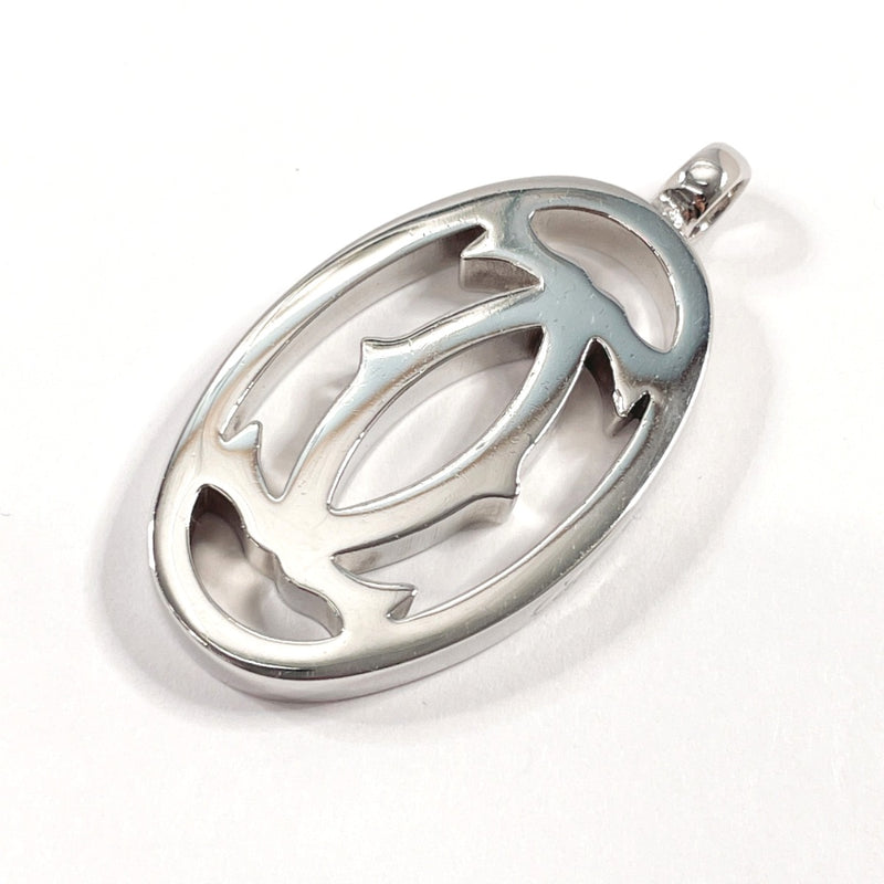 CARTIER charm T1220148 Double sea metal Silver unisex Second hand