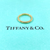 TIFFANY&Co. Ring Wedding band ring Forever K18 yellow gold/diamond #One Size gold Women Second hand