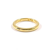 TIFFANY&Co. Ring Wedding band ring Forever K18 yellow gold/diamond #One Size gold Women Second hand