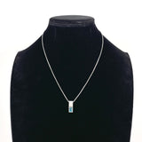 CELINE Necklace Pt900Platinum/Pt850Platinum/diamond Silver Women Second hand
