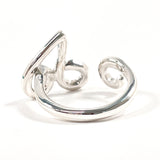 TIFFANY&Co. Ring Aries Paloma Picasso Silver925 #US 4 3/4 Silver Women Second hand