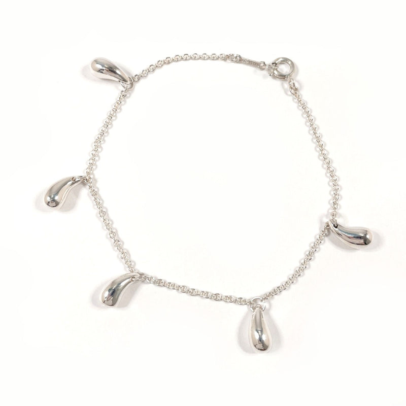 TIFFANY&Co. bracelet Teardrop 5P Elsa Peretti Silver925 Silver Women Second hand