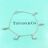 TIFFANY&Co. bracelet Teardrop 5P Elsa Peretti Silver925 Silver Women Second hand