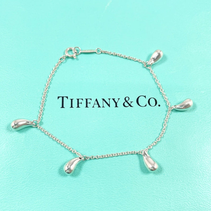 TIFFANY&Co. bracelet Teardrop 5P Elsa Peretti Silver925 Silver Women Second hand