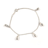 TIFFANY&Co. bracelet Teardrop 5P Elsa Peretti Silver925 Silver Women Second hand