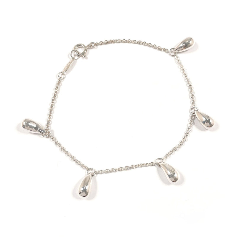 TIFFANY&Co. bracelet Teardrop 5P Elsa Peretti Silver925 Silver Women Second hand