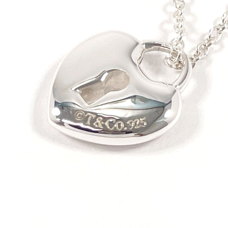 TIFFANY&Co. Necklace lock heart Silver925 Silver Women Second hand