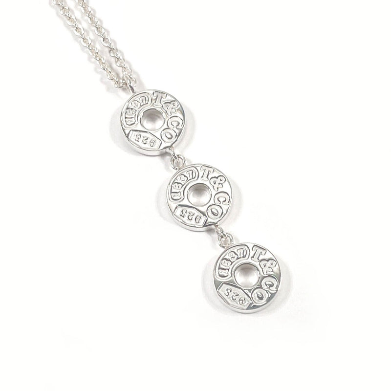 TIFFANY&Co. Necklace 1837 Three drop circle Silver925 Silver Women Second hand