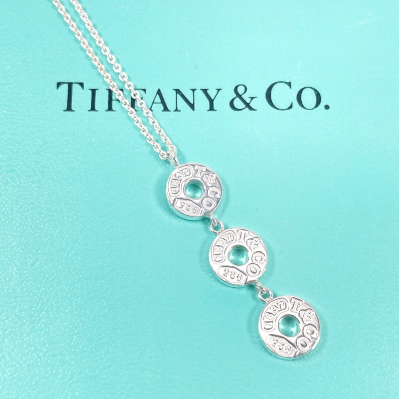 TIFFANY&Co. Necklace 1837 Three drop circle Silver925 Silver Women Second hand