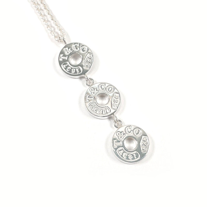 TIFFANY&Co. Necklace 1837 Three drop circle Silver925 Silver Women Second hand