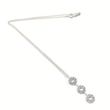 TIFFANY&Co. Necklace 1837 Three drop circle Silver925 Silver Women Second hand