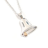 TIFFANY&Co. Necklace bell Silver925/K18 yellow gold Silver Women Second hand