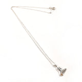 TIFFANY&Co. Necklace bell Silver925/K18 yellow gold Silver Women Second hand