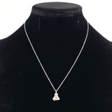 TIFFANY&Co. Necklace bell Silver925/K18 yellow gold Silver Women Second hand