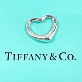 TIFFANY&Co. Pendant top Elsa Peretti Open heart Silver925 Silver Women Second hand