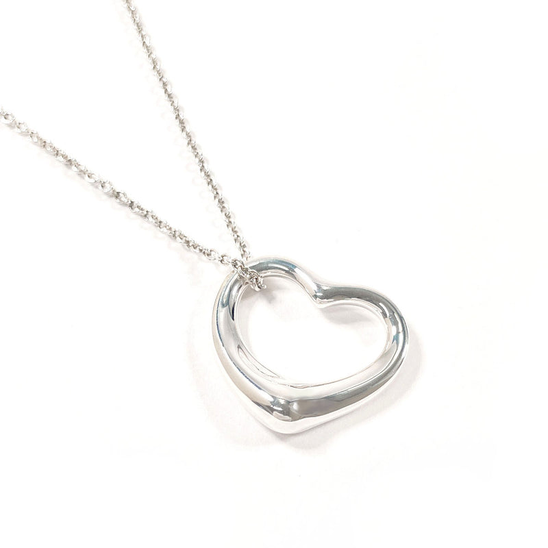 TIFFANY&Co. Necklace Elsa Peretti Open heart Silver925 Silver Women Second hand