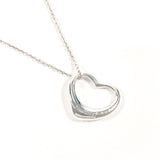 TIFFANY&Co. Necklace Elsa Peretti Open heart Silver925 Silver Women Second hand