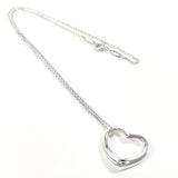 TIFFANY&Co. Necklace Elsa Peretti Open heart Silver925 Silver Women Second hand