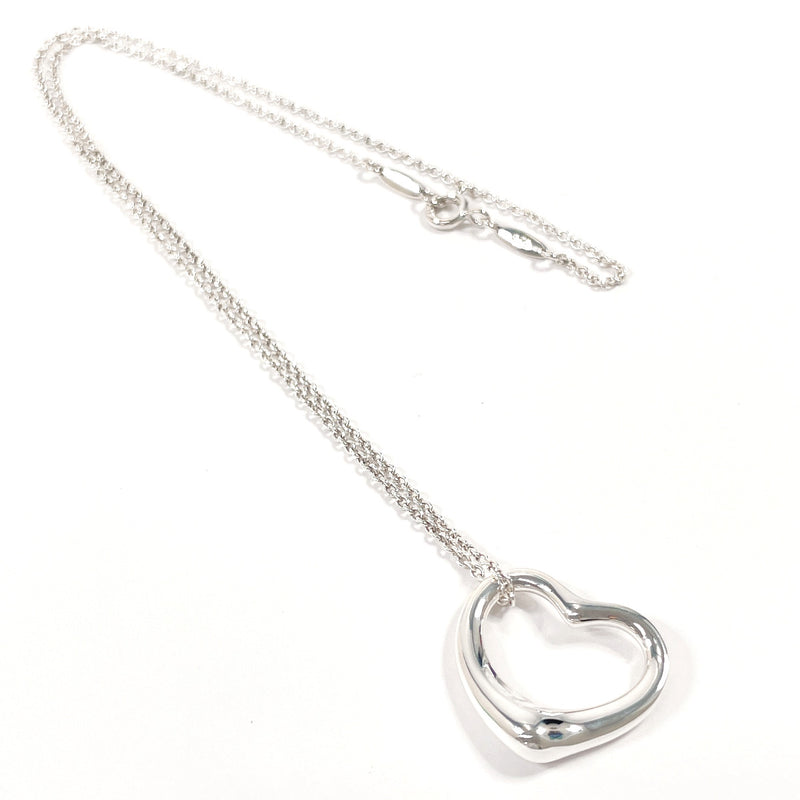 TIFFANY&Co. Necklace Elsa Peretti Open heart Silver925 Silver Women Second hand