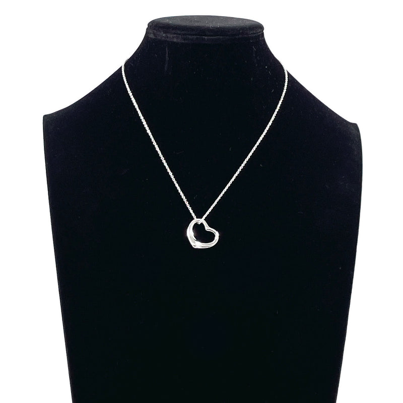 TIFFANY&Co. Necklace Elsa Peretti Open heart Silver925 Silver Women Second hand