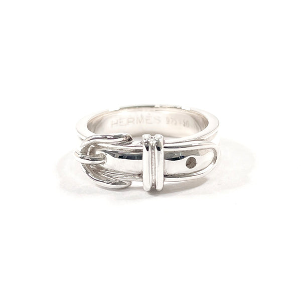 HERMES Ring Santuur Silver925 #US 5 1/4 Silver Women Second hand