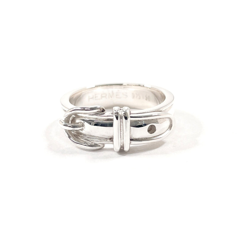 HERMES Ring Santuur Silver925 #US 5 1/4 Silver Women Second hand