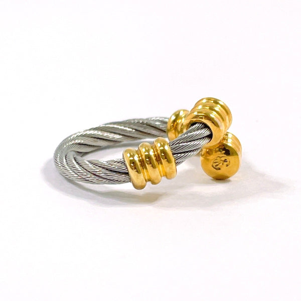 PHILIPPE CHARRIOL Ring wire ring metal #US 4 3/4 Silver Silver Women Second hand