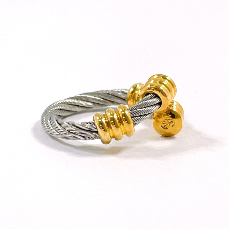 PHILIPPE CHARRIOL Ring wire ring metal #US 4 3/4 Silver Silver Women Second hand