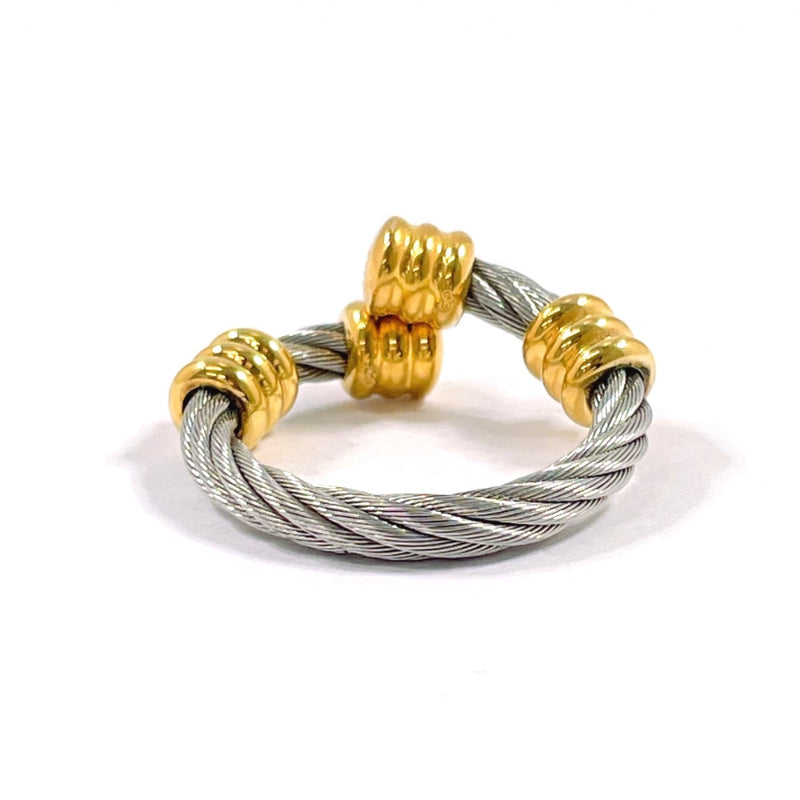 PHILIPPE CHARRIOL Ring wire ring metal #US 4 3/4 Silver Silver Women Second hand