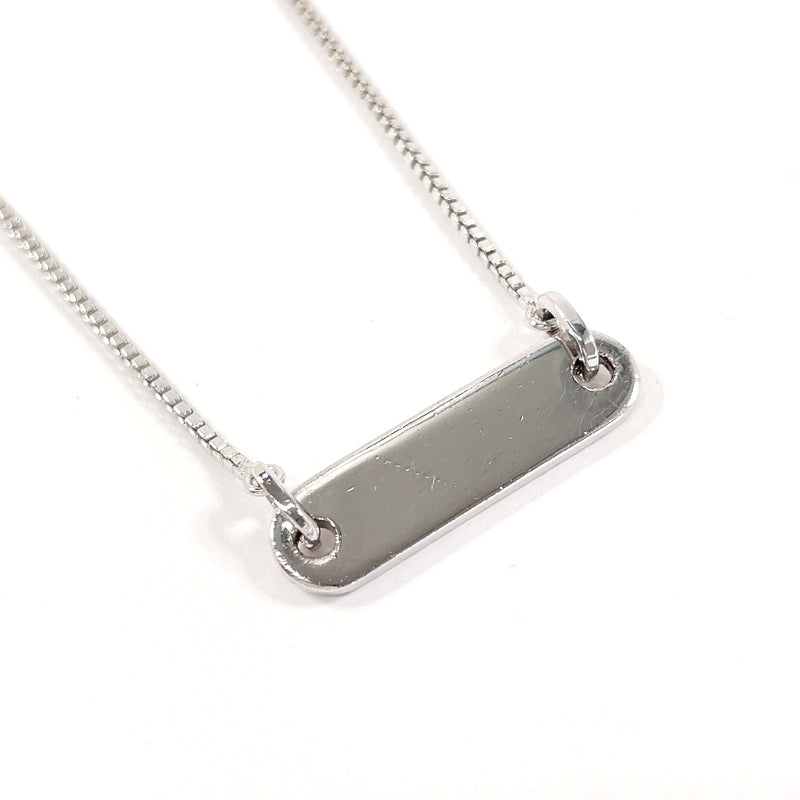 Christian Dior Necklace with logo metal Silver Women Second