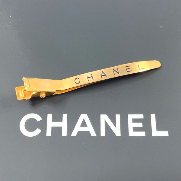 CHANEL Other accessories Barrette logo Gold Plated gold 96 A Women Second hand