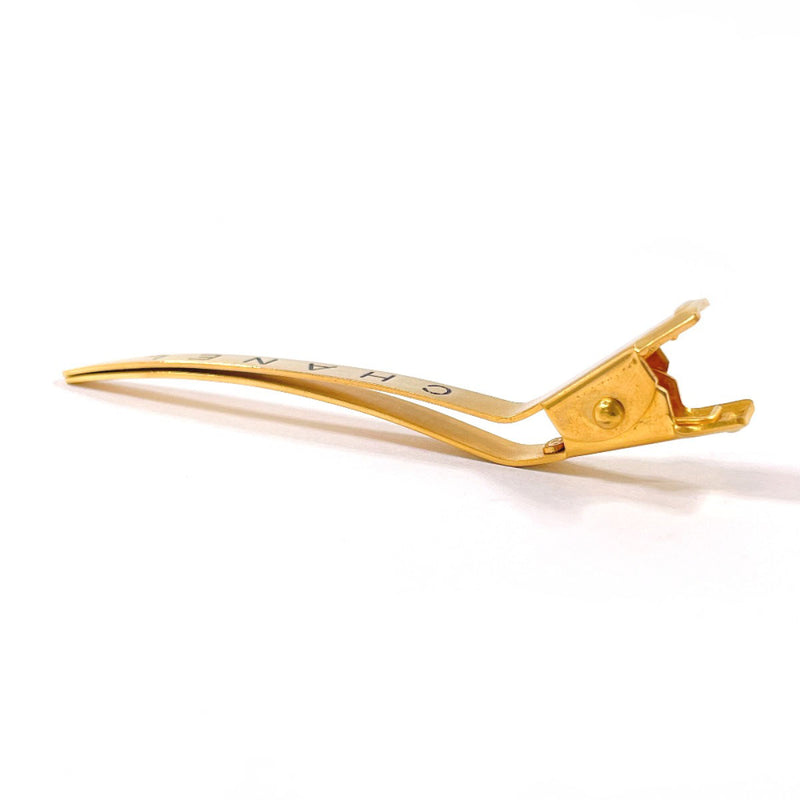 CHANEL Other accessories Barrette logo Gold Plated gold 96 A Women Second hand